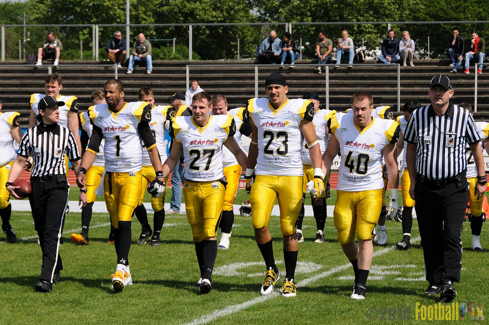 Düsseldorf Panther vs. Berlin Adler - 04.05.2014 GFL Nord: Düsseldorf Panther vs. Berlin Adler (22:42)
