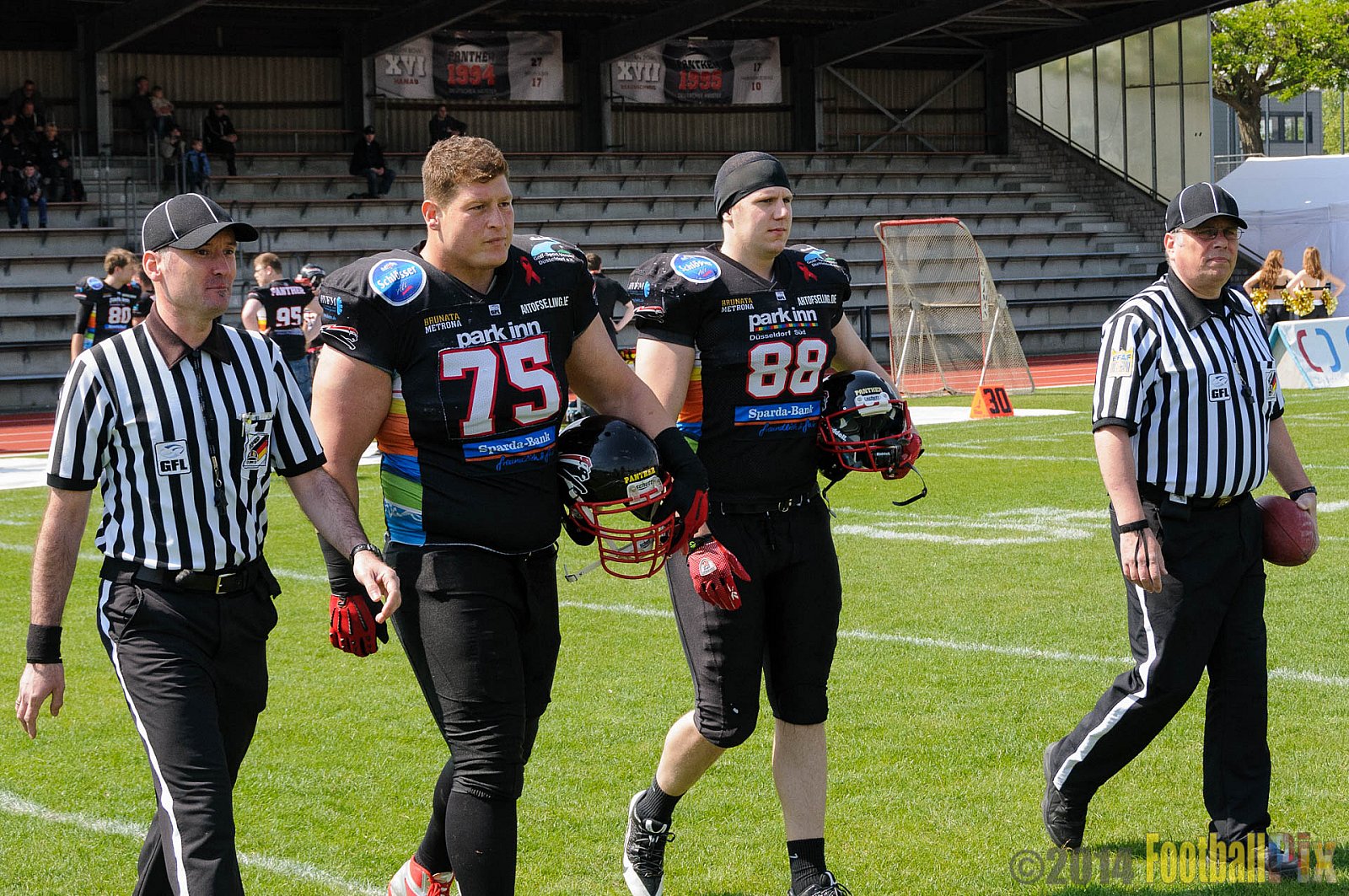 Düsseldorf Panther vs. Berlin Adler - 04.05.2014 GFL Nord: Düsseldorf Panther vs. Berlin Adler (22:42)