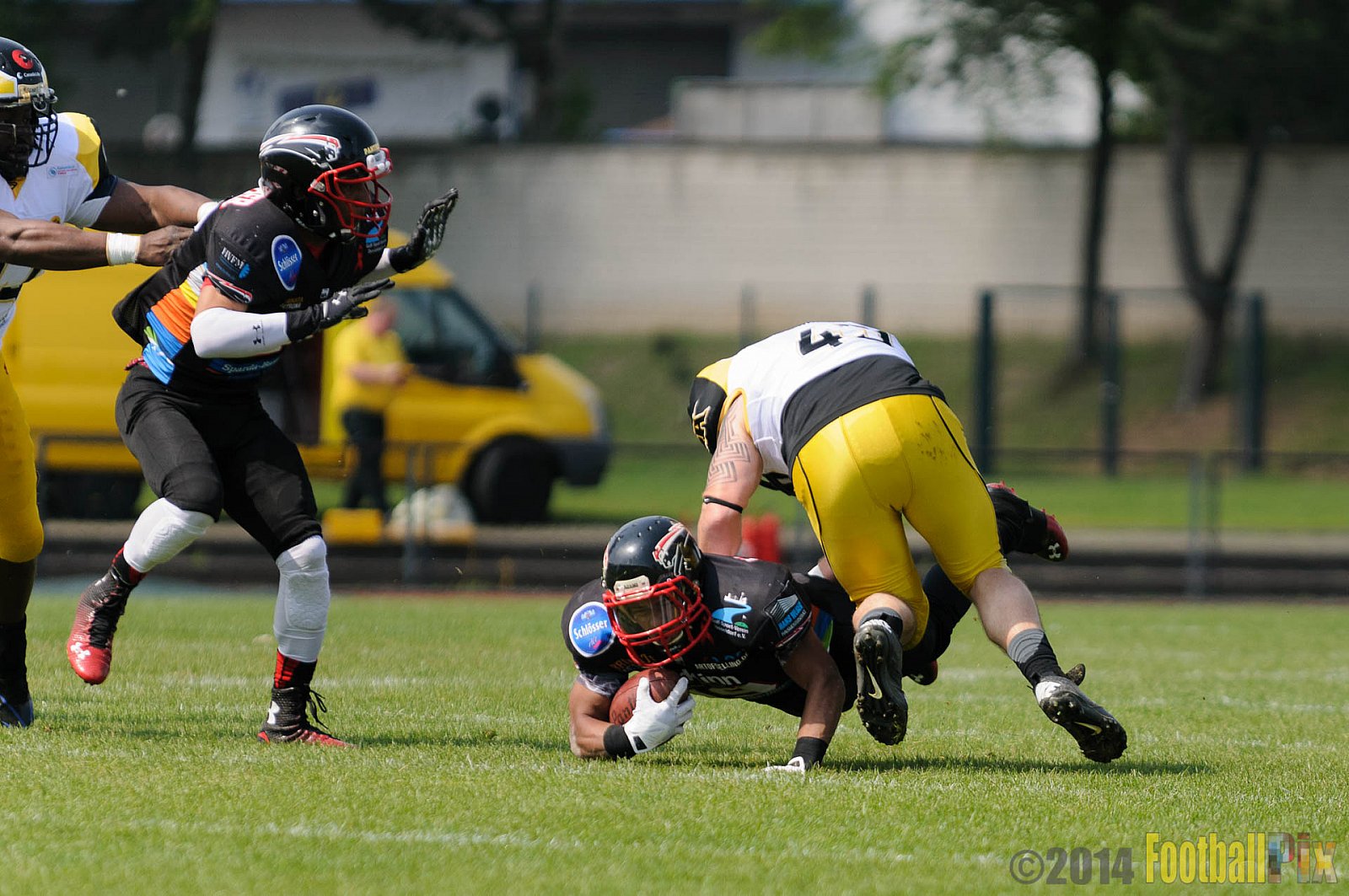 Düsseldorf Panther vs. Berlin Adler - 04.05.2014 GFL Nord: Düsseldorf Panther vs. Berlin Adler (22:42)