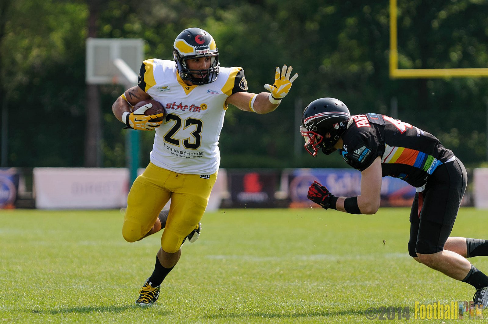 Düsseldorf Panther vs. Berlin Adler - 04.05.2014 GFL Nord: Düsseldorf Panther vs. Berlin Adler (22:42)