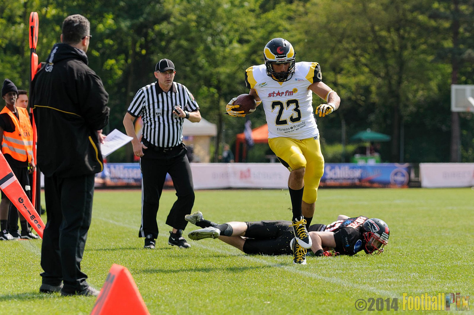 Düsseldorf Panther vs. Berlin Adler - 04.05.2014 GFL Nord: Düsseldorf Panther vs. Berlin Adler (22:42)