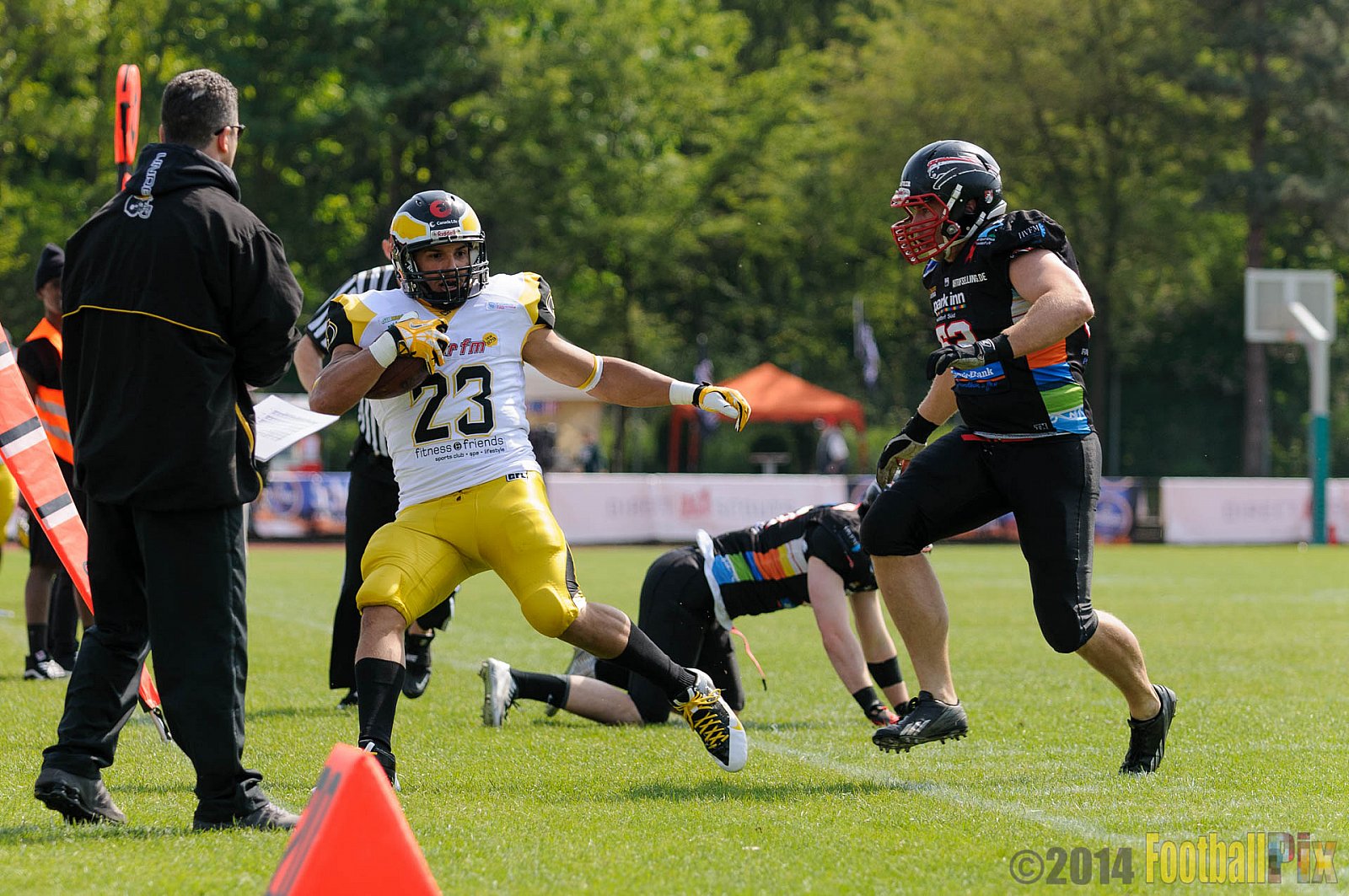 Düsseldorf Panther vs. Berlin Adler - 04.05.2014 GFL Nord: Düsseldorf Panther vs. Berlin Adler (22:42)