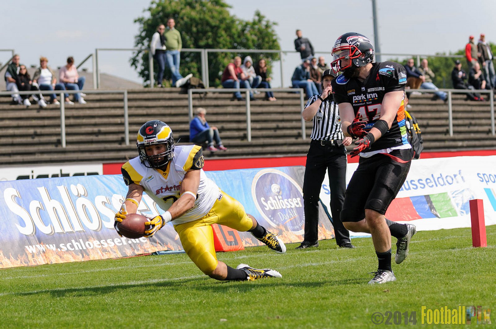 Düsseldorf Panther vs. Berlin Adler - 04.05.2014 GFL Nord: Düsseldorf Panther vs. Berlin Adler (22:42)