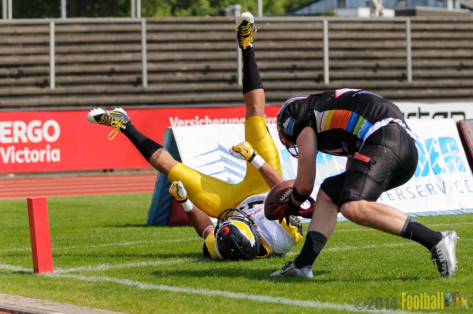 Düsseldorf Panther vs. Berlin Adler - 04.05.2014 GFL Nord: Düsseldorf Panther vs. Berlin Adler (22:42)