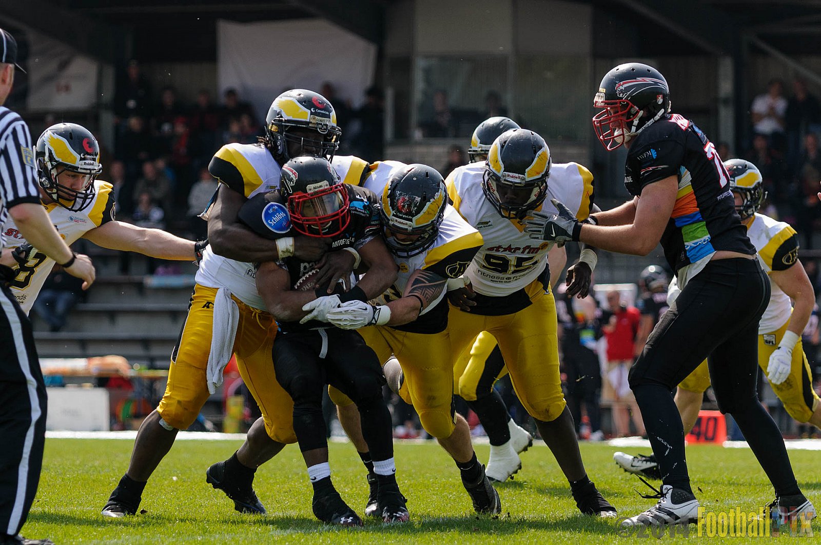 Düsseldorf Panther vs. Berlin Adler - 04.05.2014 GFL Nord: Düsseldorf Panther vs. Berlin Adler (22:42)