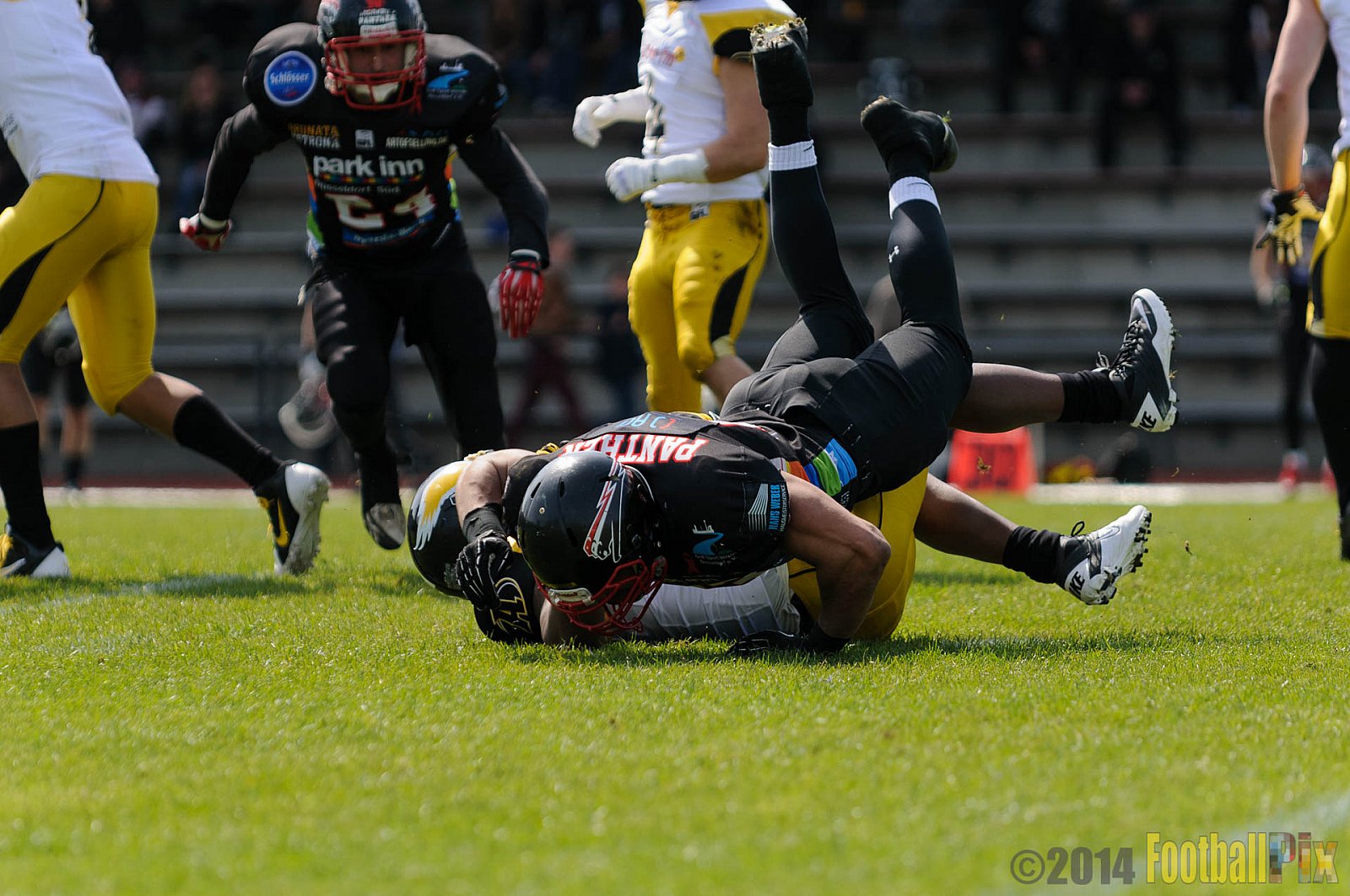 Düsseldorf Panther vs. Berlin Adler - 04.05.2014 GFL Nord: Düsseldorf Panther vs. Berlin Adler (22:42)