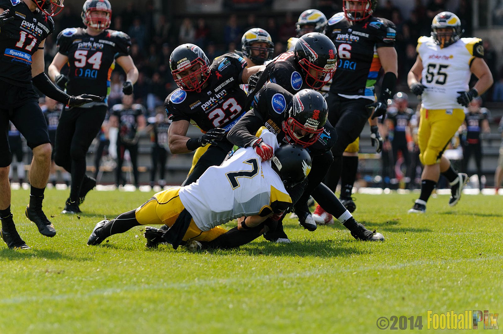 Düsseldorf Panther vs. Berlin Adler - 04.05.2014 GFL Nord: Düsseldorf Panther vs. Berlin Adler (22:42)