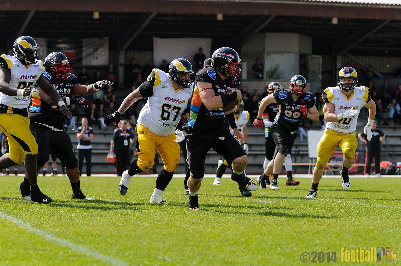 Düsseldorf Panther vs. Berlin Adler - 04.05.2014 GFL Nord: Düsseldorf Panther vs. Berlin Adler (22:42)