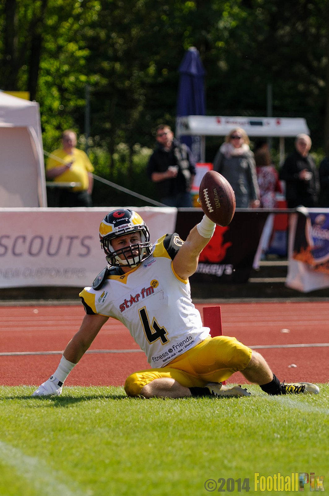 Düsseldorf Panther vs. Berlin Adler - 04.05.2014 GFL Nord: Düsseldorf Panther vs. Berlin Adler (22:42)