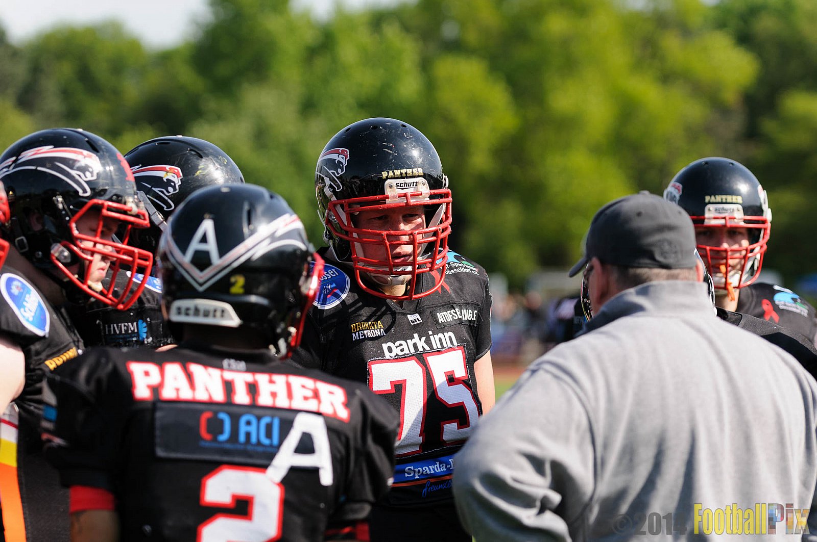 Düsseldorf Panther vs. Berlin Adler - 04.05.2014 GFL Nord: Düsseldorf Panther vs. Berlin Adler (22:42)