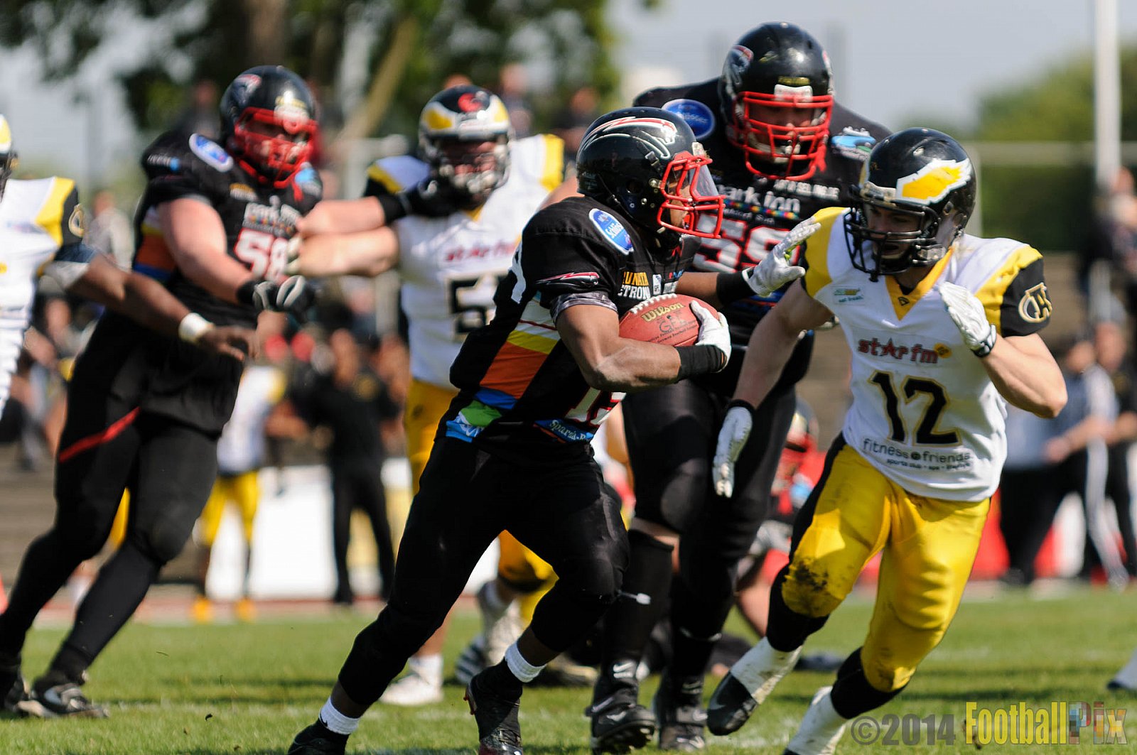 Düsseldorf Panther vs. Berlin Adler - 04.05.2014 GFL Nord: Düsseldorf Panther vs. Berlin Adler (22:42)