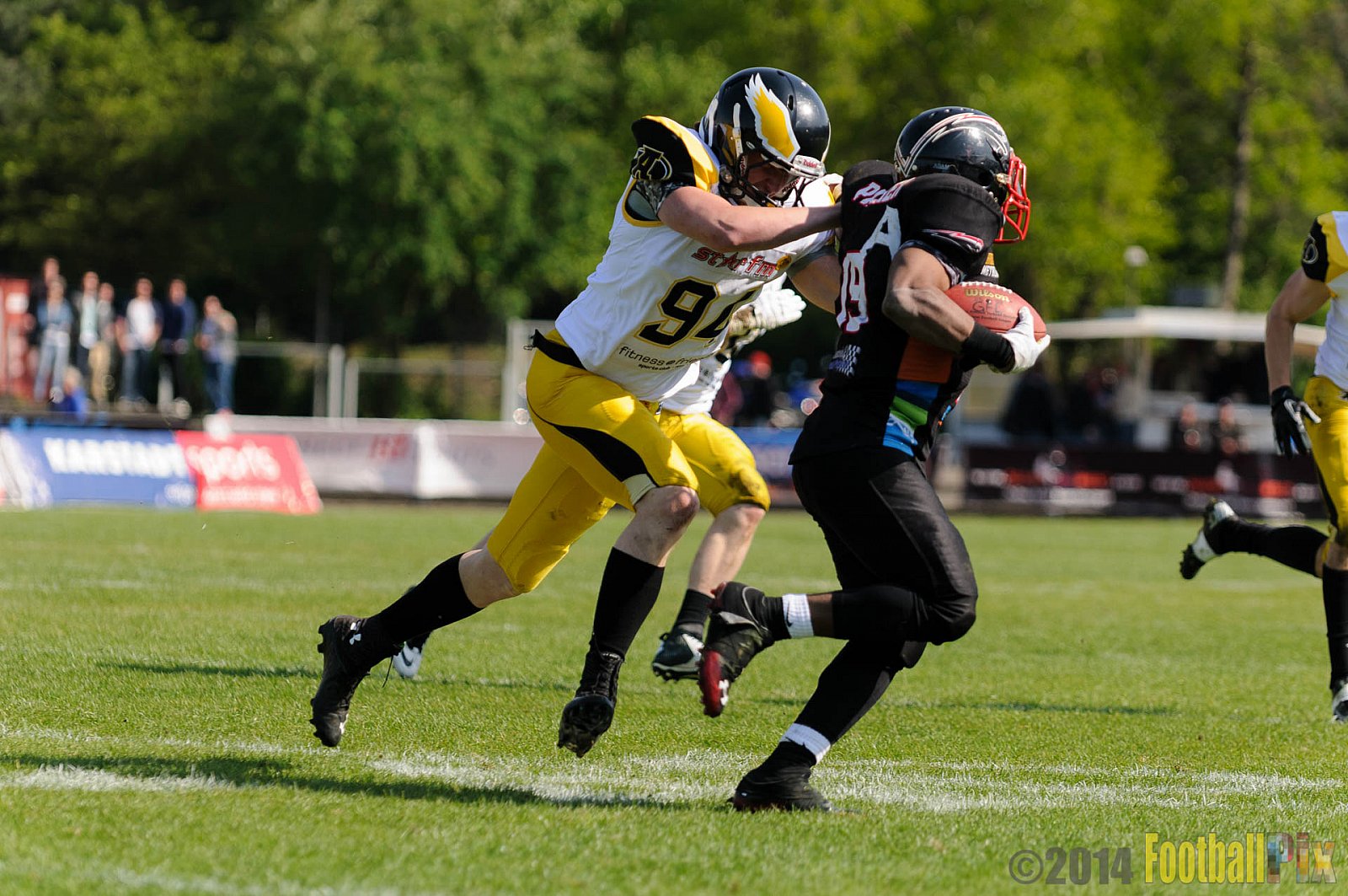 Düsseldorf Panther vs. Berlin Adler - 04.05.2014 GFL Nord: Düsseldorf Panther vs. Berlin Adler (22:42)