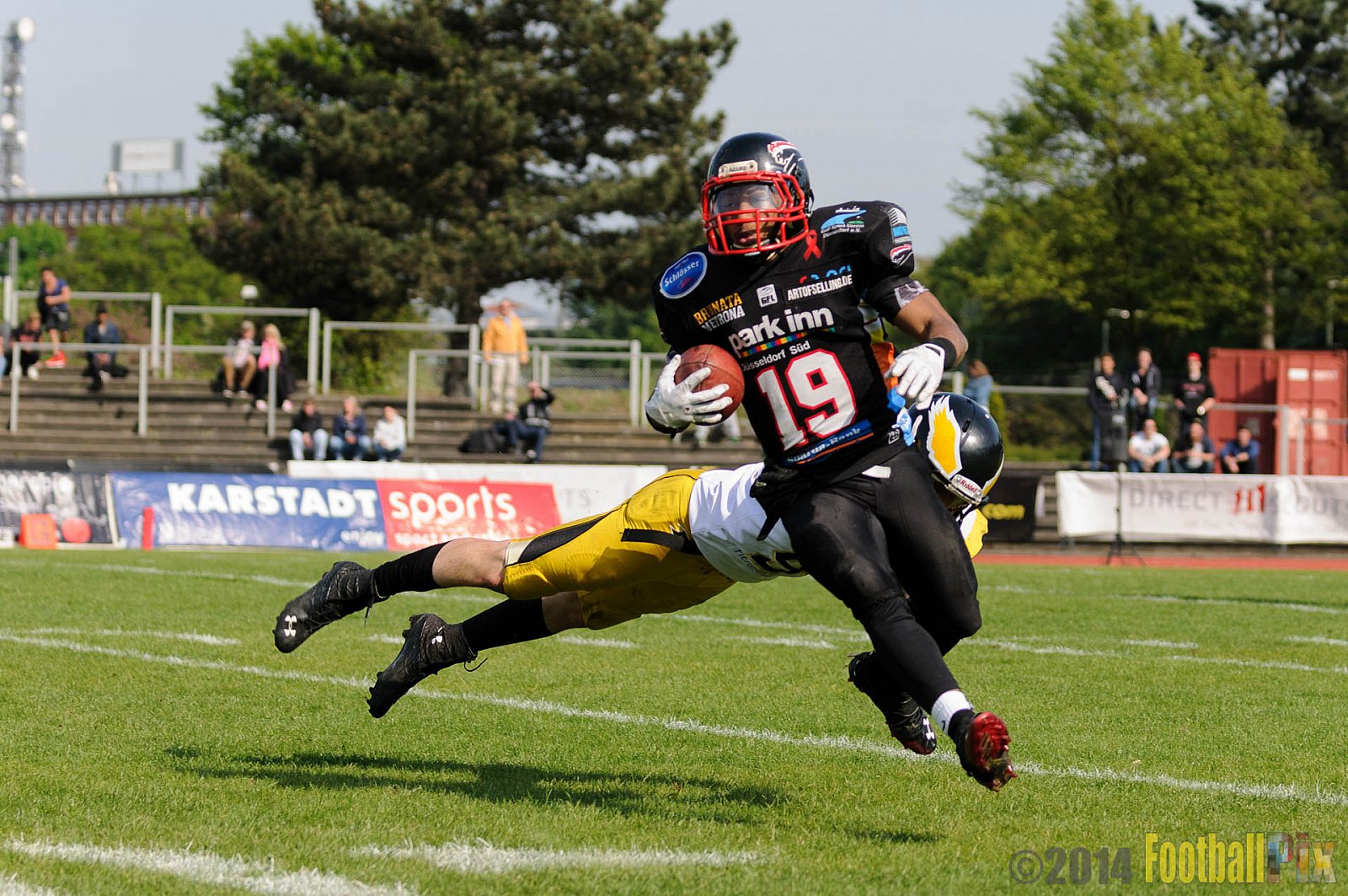 Düsseldorf Panther vs. Berlin Adler - 04.05.2014 GFL Nord: Düsseldorf Panther vs. Berlin Adler (22:42)