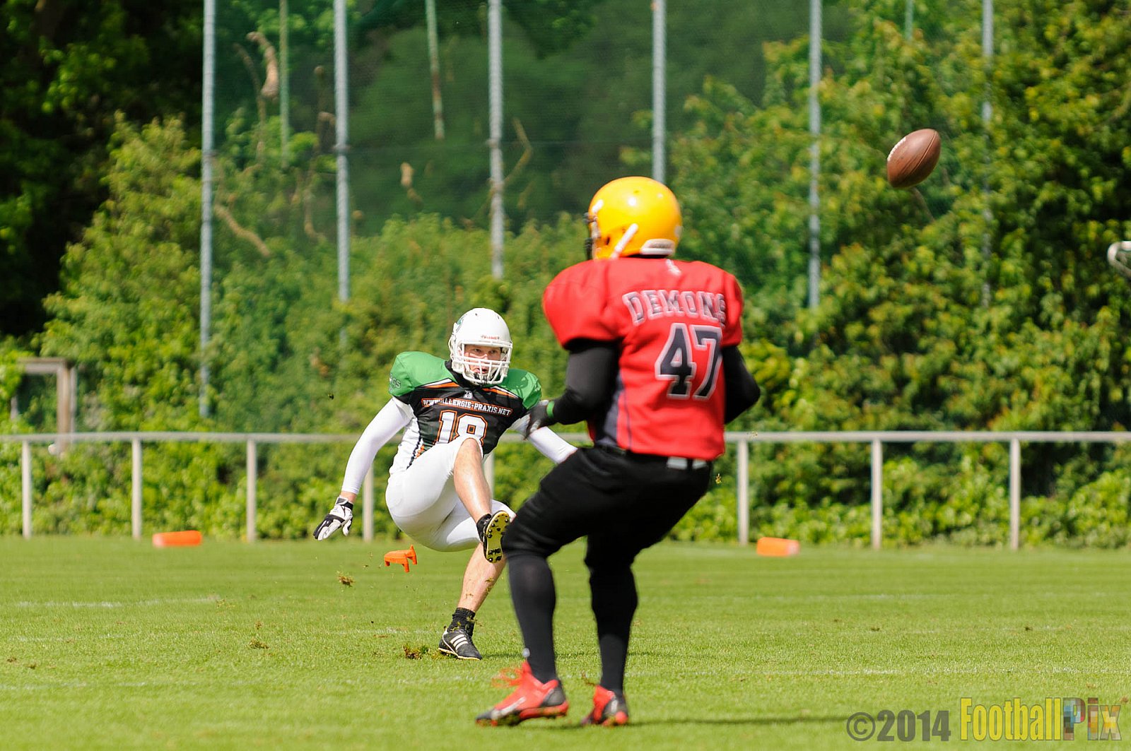  Neuss Frogs vs. Aachen/Düren Demons - 11.05.2014 Neuss Frogs vs. Aachen/Düren Demons (6:14) 