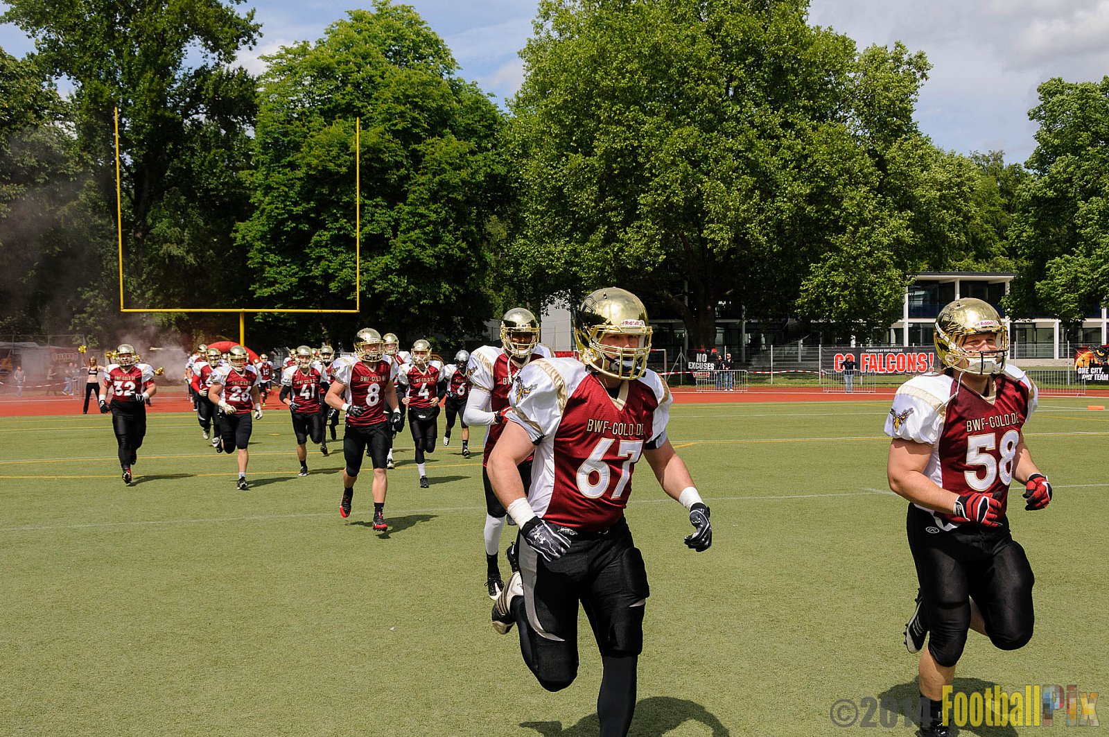 Cologne Falcons vs. Kiel Baltic Hurricanes - 11.05.2014 GFL Nord: Cologne Falcons vs. Kiel Baltic Hurricanes (28:11) 