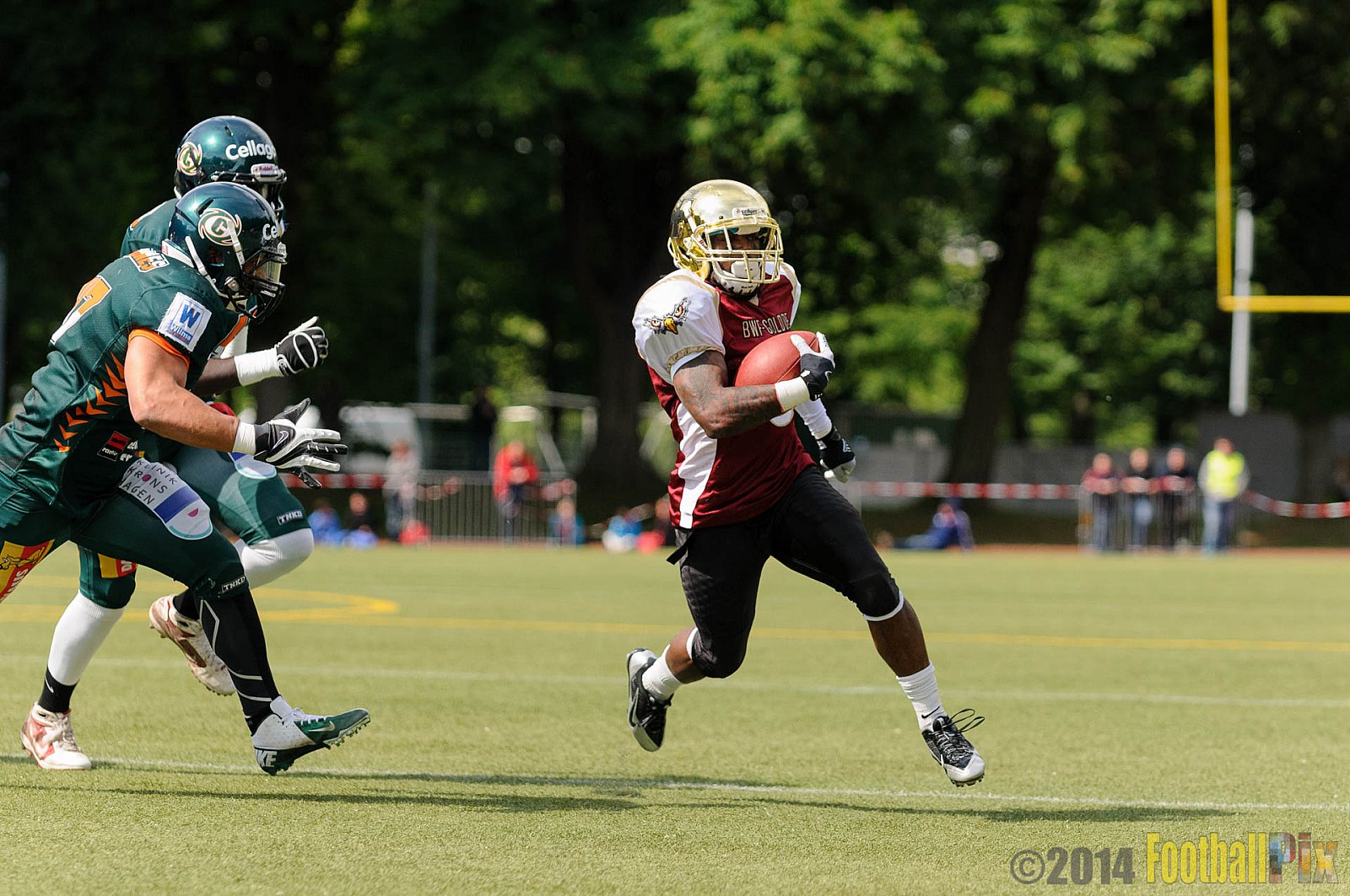 Cologne Falcons vs. Kiel Baltic Hurricanes - 11.05.2014 GFL Nord: Cologne Falcons vs. Kiel Baltic Hurricanes (28:11) 