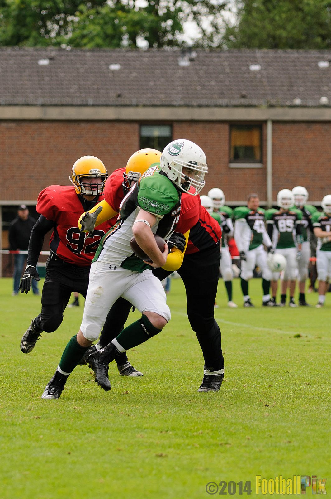 Neuss Frogs vs. Aachen/Düren Demons - 11.05.2014 Neuss Frogs vs. Aachen/Düren Demons (6:14) 