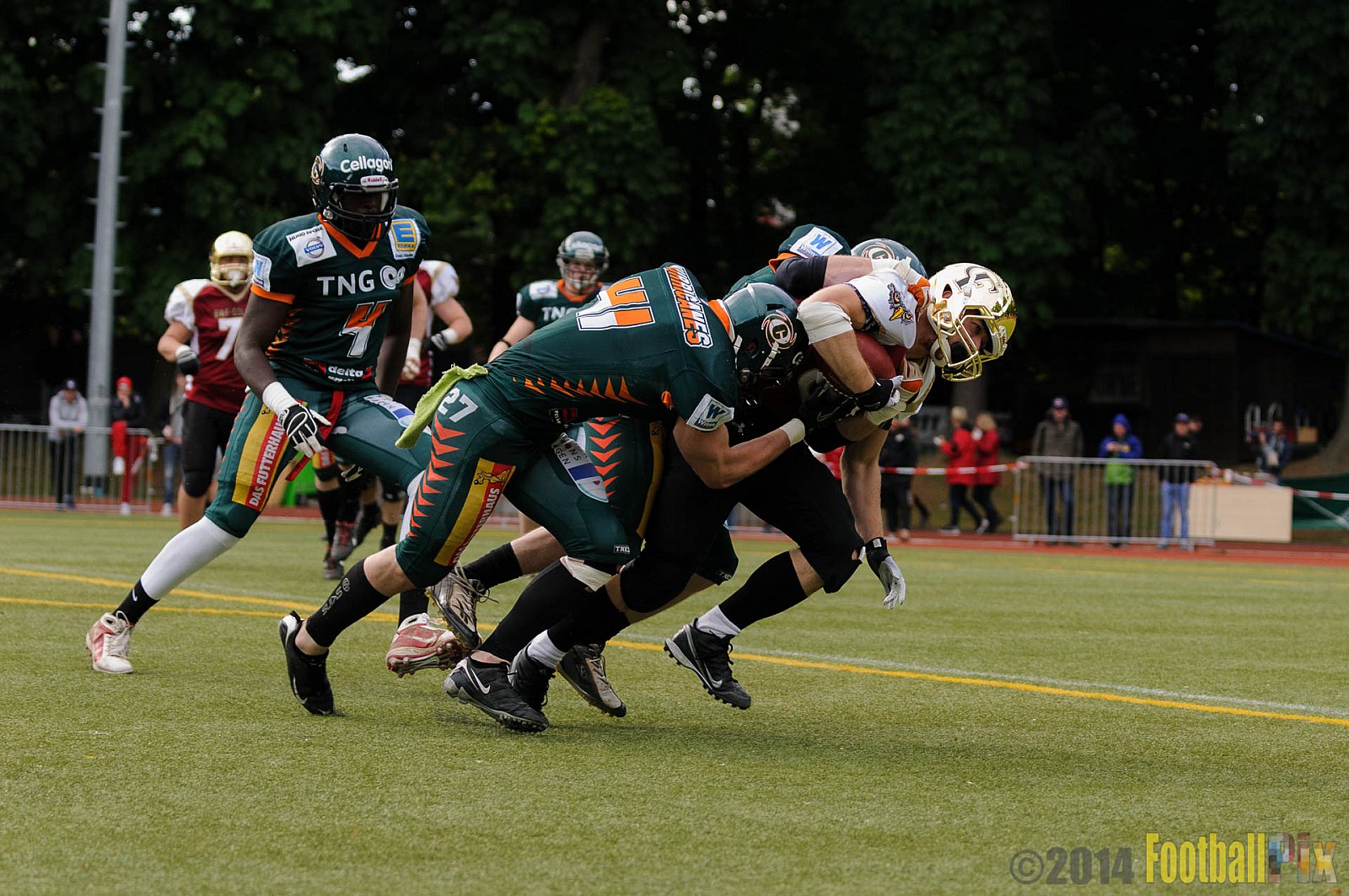 Cologne Falcons vs. Kiel Baltic Hurricanes - 11.05.2014 GFL Nord: Cologne Falcons vs. Kiel Baltic Hurricanes (28:11) 