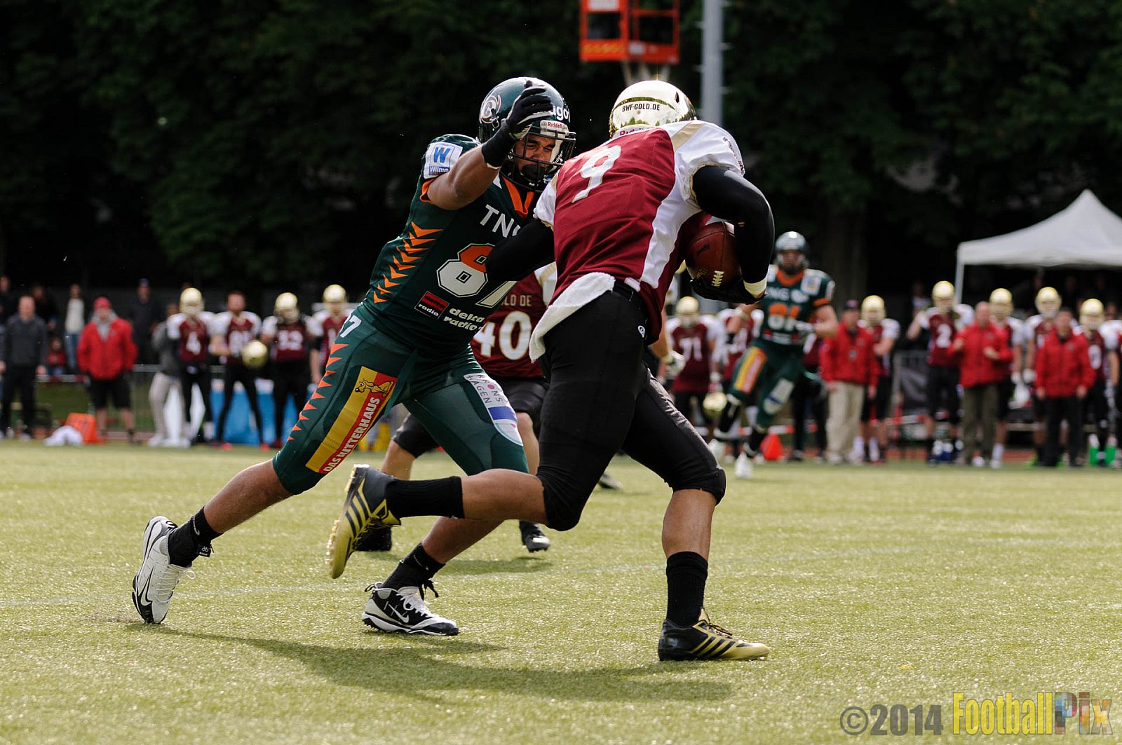 Cologne Falcons vs. Kiel Baltic Hurricanes - 11.05.2014 GFL Nord: Cologne Falcons vs. Kiel Baltic Hurricanes (28:11) 