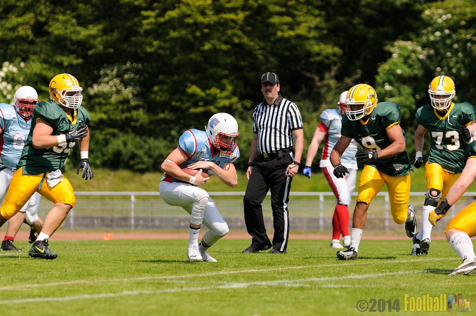 Cologne Crocodiles vs. Bonn Gamecocks - 18.05.2014 GFL2 Nord: Cologne Crocodiles vs. Bonn Gamecocks (21:14) 