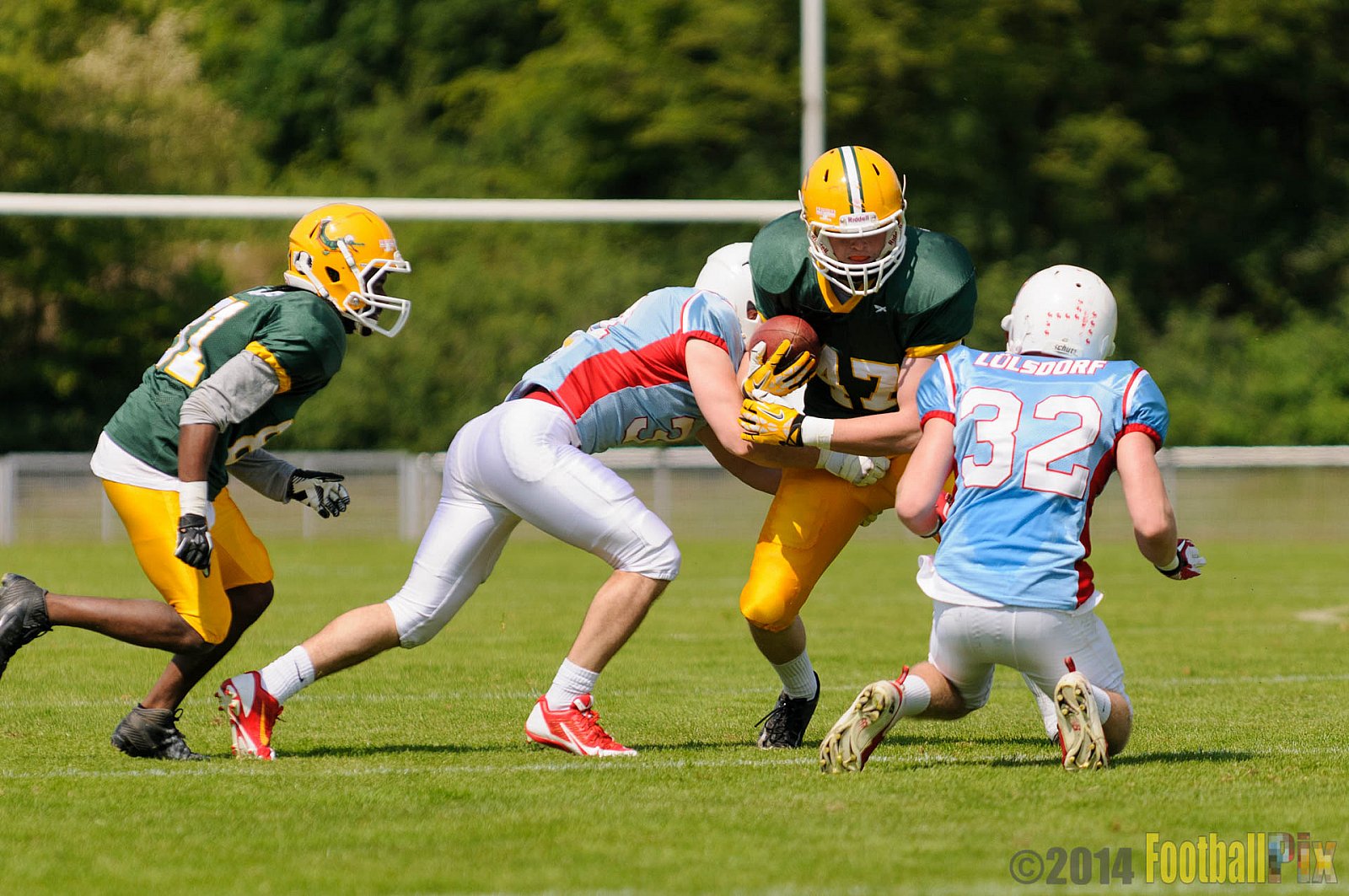 Cologne Crocodiles vs. Bonn Gamecocks - 18.05.2014 GFL2 Nord: Cologne Crocodiles vs. Bonn Gamecocks (21:14) 