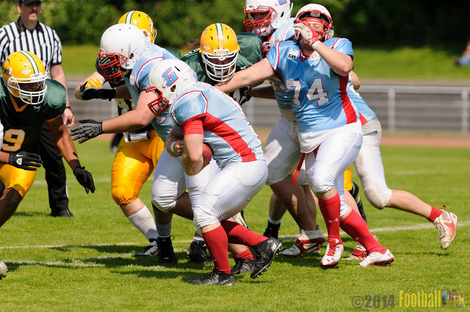 Cologne Crocodiles vs. Bonn Gamecocks - 18.05.2014 GFL2 Nord: Cologne Crocodiles vs. Bonn Gamecocks (21:14) 