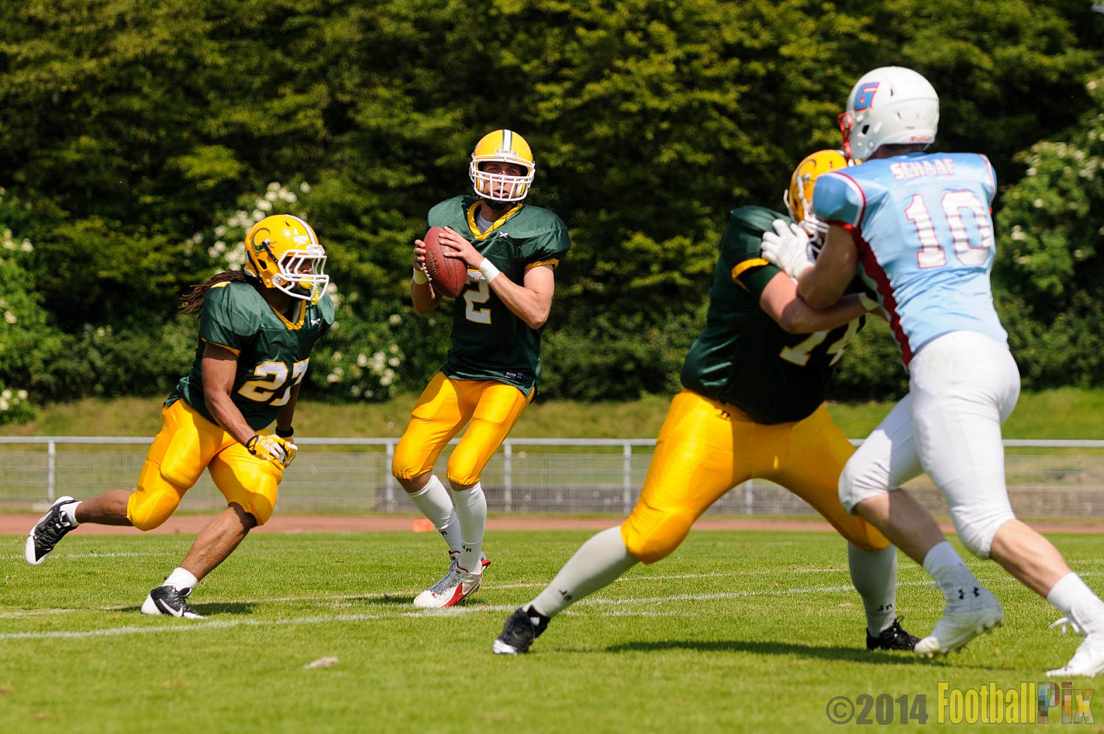 Cologne Crocodiles vs. Bonn Gamecocks - 18.05.2014 GFL2 Nord: Cologne Crocodiles vs. Bonn Gamecocks (21:14) 