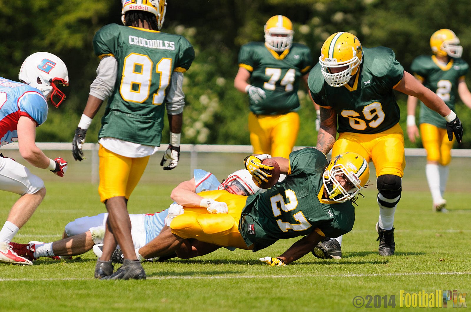 Cologne Crocodiles vs. Bonn Gamecocks - 18.05.2014 GFL2 Nord: Cologne Crocodiles vs. Bonn Gamecocks (21:14) 