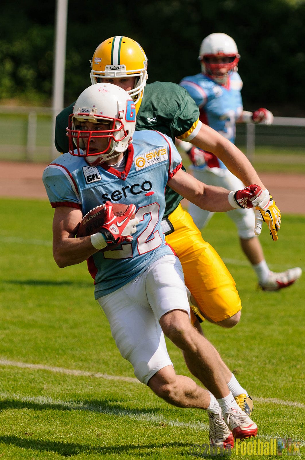 Cologne Crocodiles vs. Bonn Gamecocks - 18.05.2014 GFL2 Nord: Cologne Crocodiles vs. Bonn Gamecocks (21:14) 