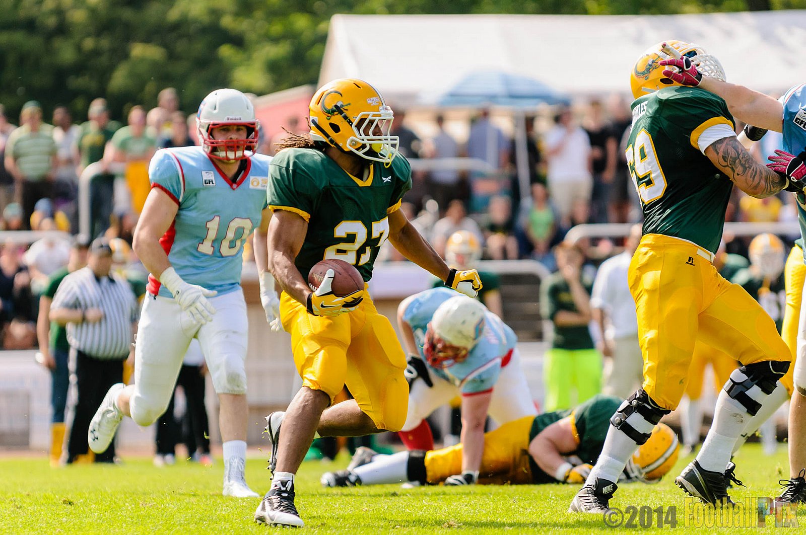 Cologne Crocodiles vs. Bonn Gamecocks - 18.05.2014 GFL2 Nord: Cologne Crocodiles vs. Bonn Gamecocks (21:14) 