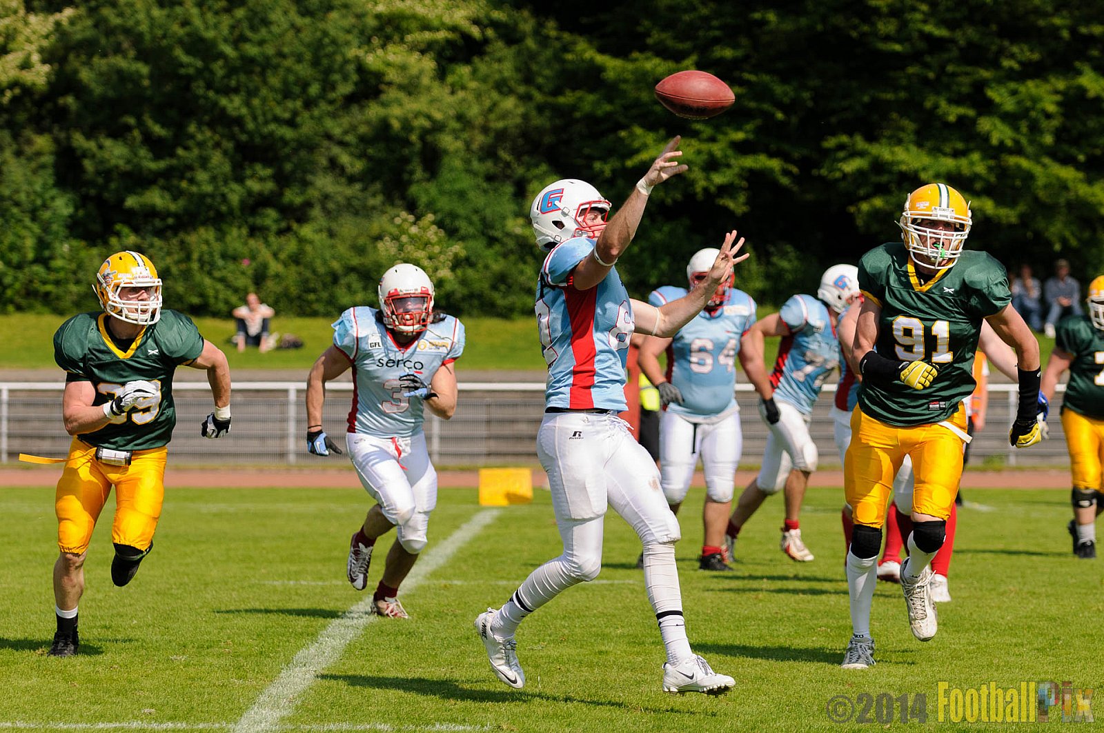 Cologne Crocodiles vs. Bonn Gamecocks - 18.05.2014 GFL2 Nord: Cologne Crocodiles vs. Bonn Gamecocks (21:14) 