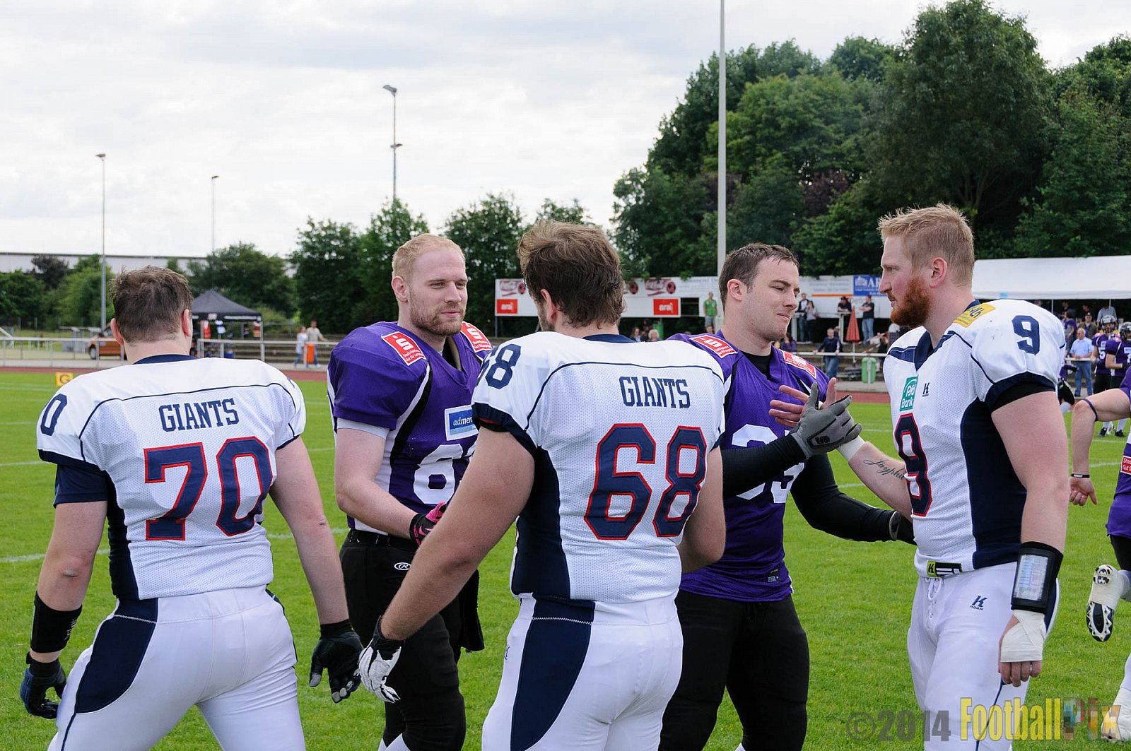 Langenfeld Longhorns vs. Dortmund Giants - 24.05.2014 Langenfeld Longhorns vs. Dortmund Giants (48:7) 