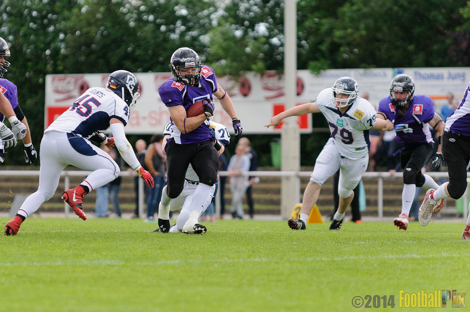 Langenfeld Longhorns vs. Dortmund Giants - 24.05.2014 Langenfeld Longhorns vs. Dortmund Giants (48:7) 