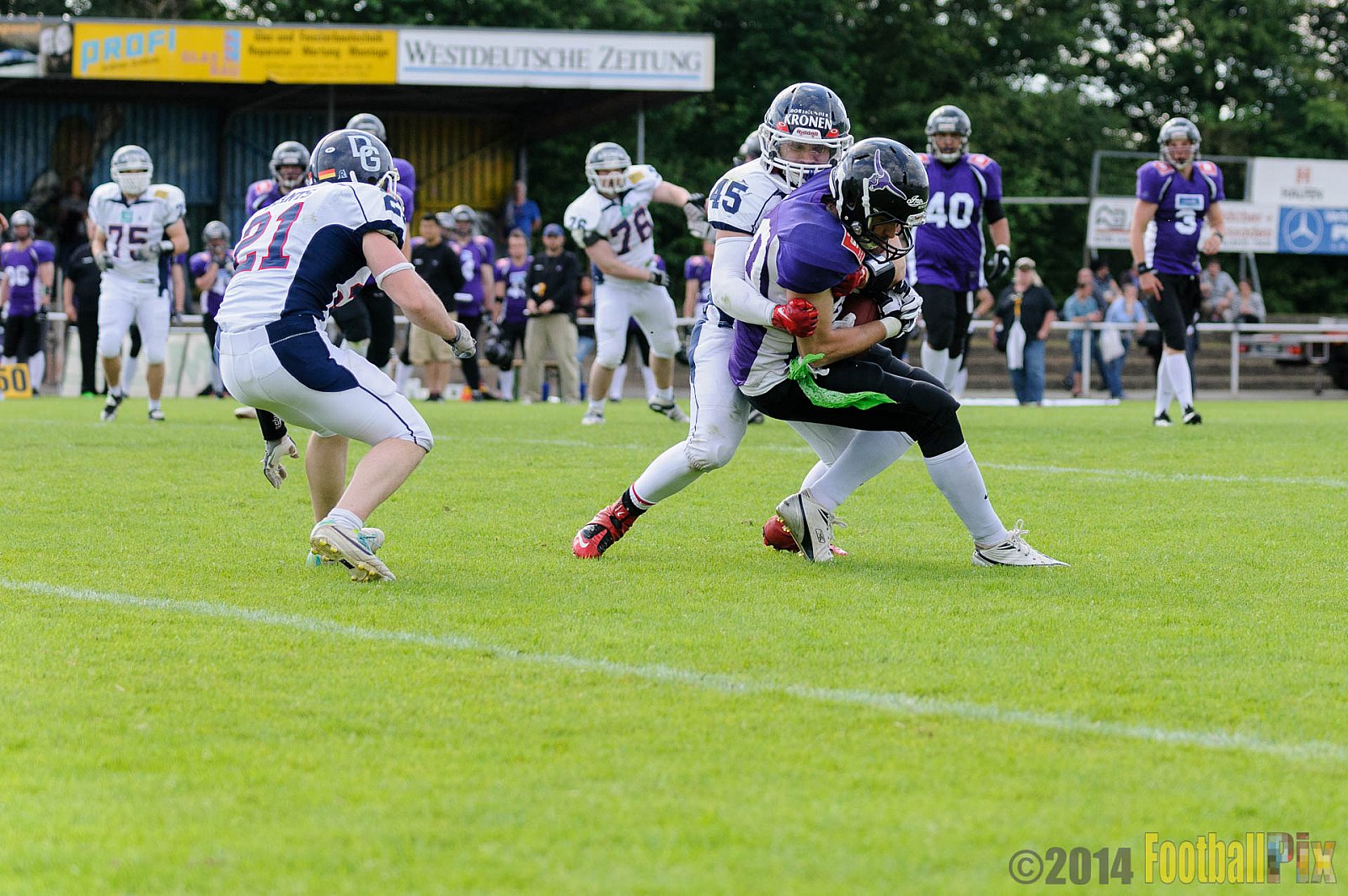 Langenfeld Longhorns vs. Dortmund Giants - 24.05.2014 Langenfeld Longhorns vs. Dortmund Giants (48:7) 