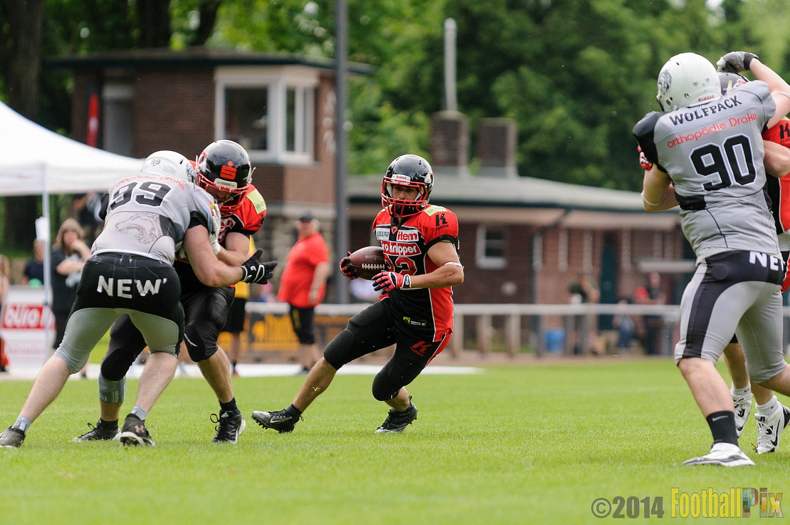 Solingen Paladins vs. Mönchengladbach Wolfpack - 25.05.2014 Solingen Paladins vs. Mönchengladbach Wolfpack (21:6)