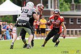 Solingen Paladins vs. M&ouml;nchengladbach Wolfpack - 25.05.2014 Solingen Paladins vs. M&ouml;nchengladbach Wolfpack (21:6)