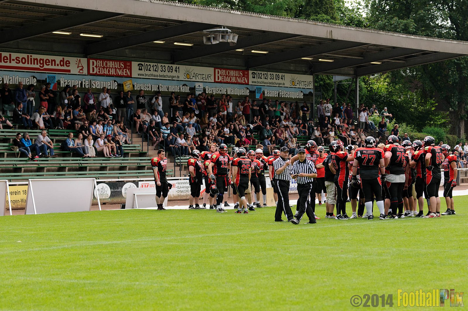 Solingen Paladins vs. Mönchengladbach Wolfpack - 25.05.2014 Solingen Paladins vs. Mönchengladbach Wolfpack (21:6)