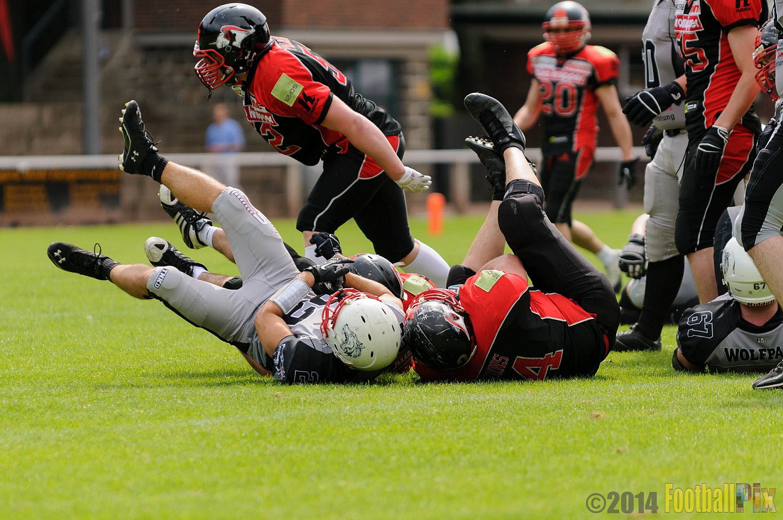 Solingen Paladins vs. Mönchengladbach Wolfpack - 25.05.2014 Solingen Paladins vs. Mönchengladbach Wolfpack (21:6)