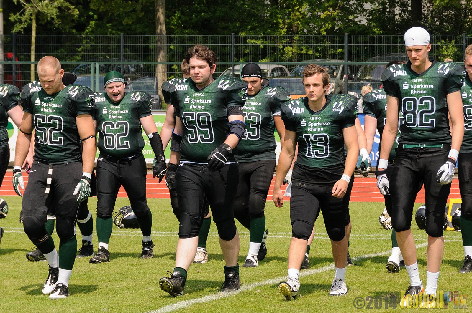 Düsseldorf Bulldozer vs. Rheine Raptors - 31.05.2014 Düsseldorf Bulldozer vs. Rheine Raptors (6:33)