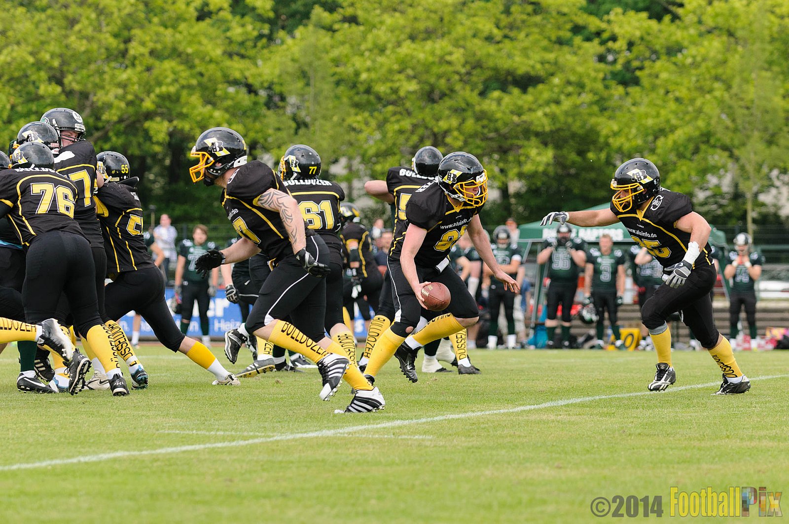 Düsseldorf Bulldozer vs. Rheine Raptors - 31.05.2014 Düsseldorf Bulldozer vs. Rheine Raptors (6:33)