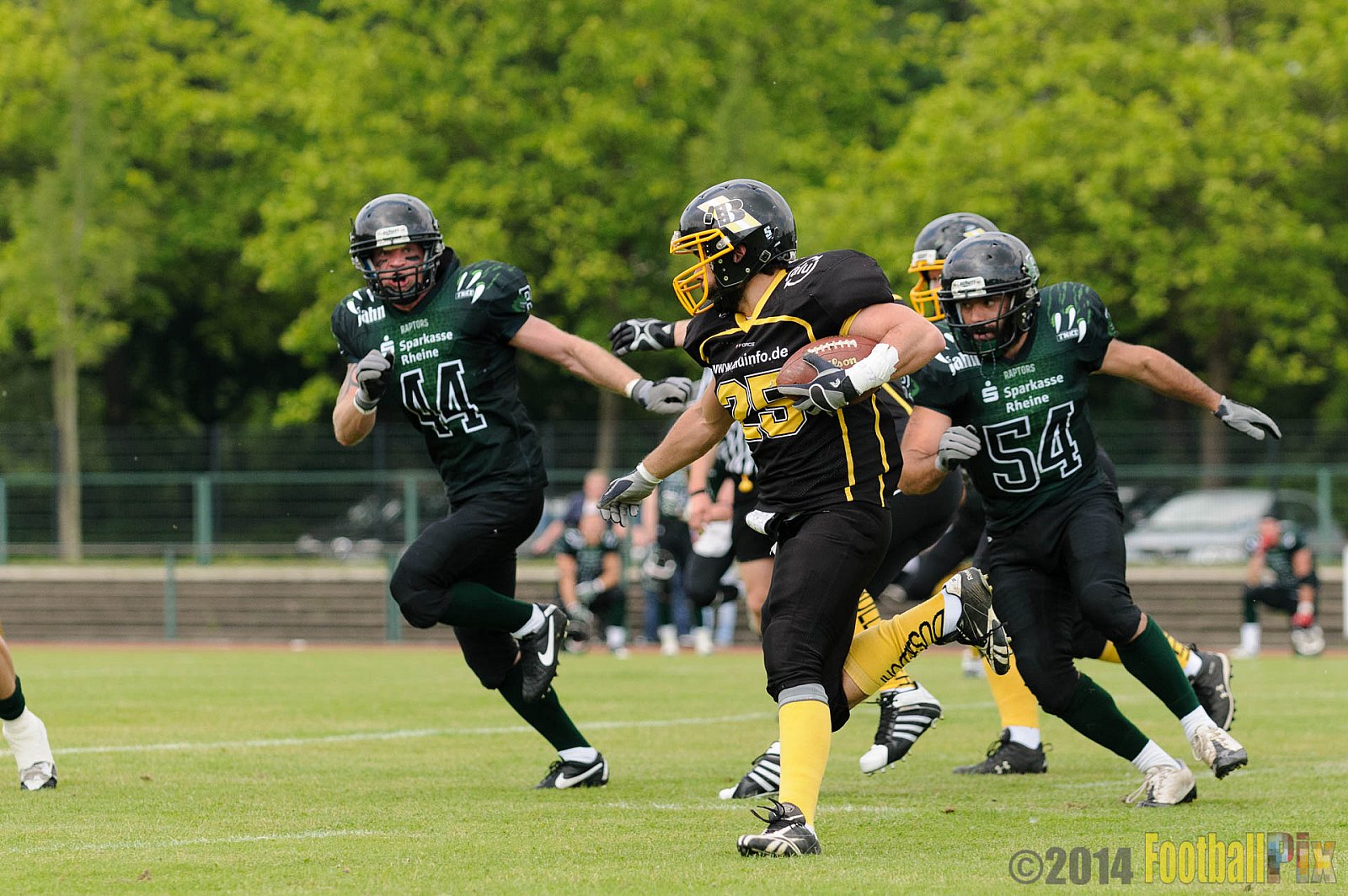 Düsseldorf Bulldozer vs. Rheine Raptors - 31.05.2014 Düsseldorf Bulldozer vs. Rheine Raptors (6:33)