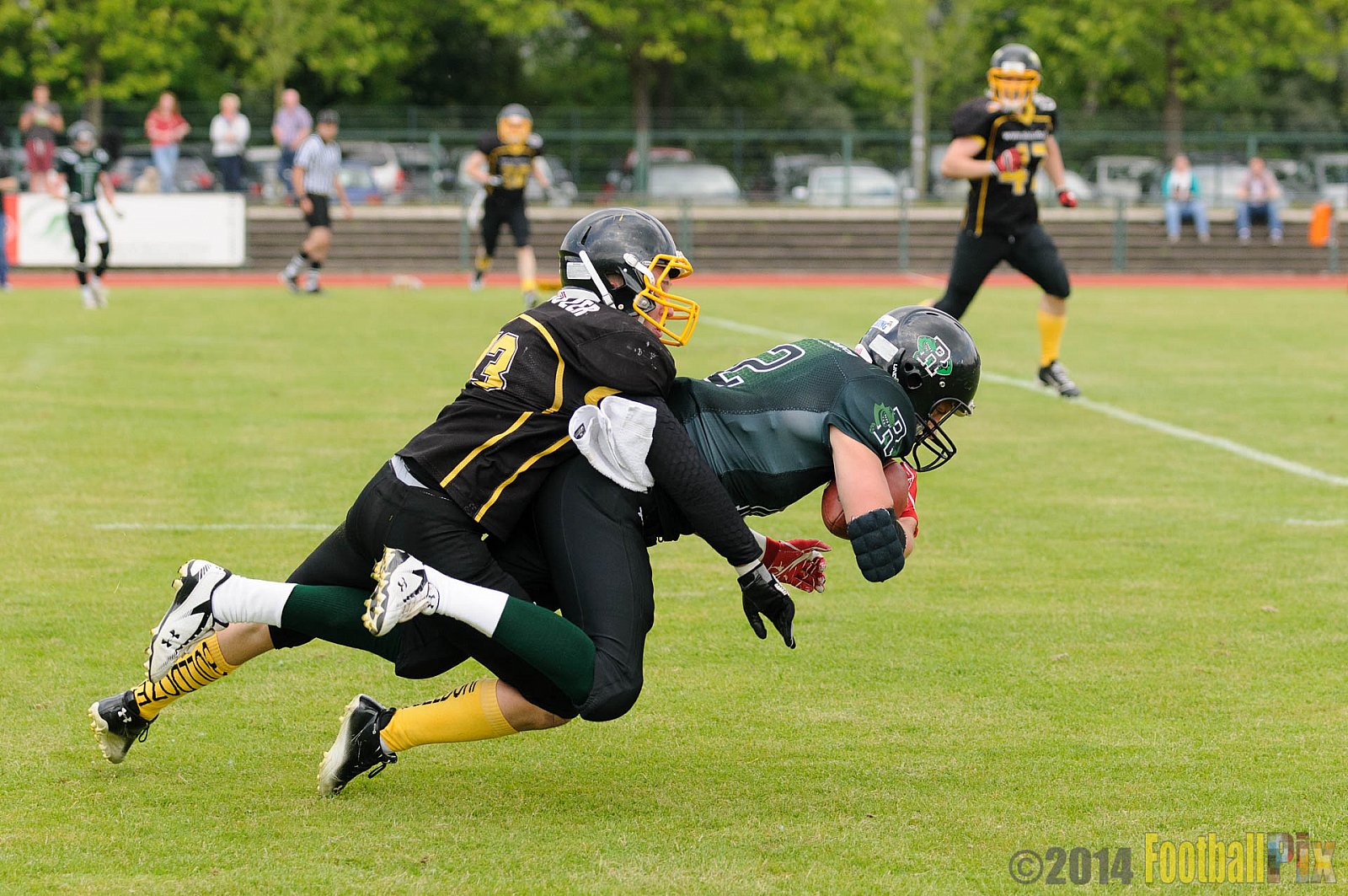 Düsseldorf Bulldozer vs. Rheine Raptors - 31.05.2014 Düsseldorf Bulldozer vs. Rheine Raptors (6:33)