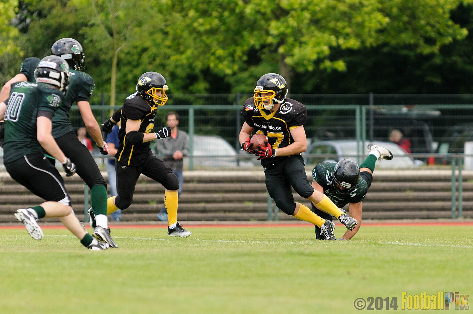Düsseldorf Bulldozer vs. Rheine Raptors - 31.05.2014 Düsseldorf Bulldozer vs. Rheine Raptors (6:33)