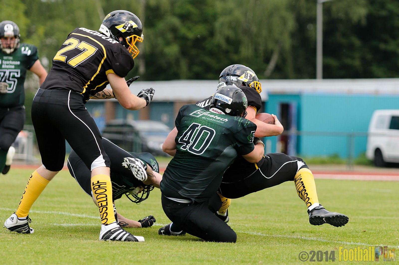 Düsseldorf Bulldozer vs. Rheine Raptors - 31.05.2014 Düsseldorf Bulldozer vs. Rheine Raptors (6:33)