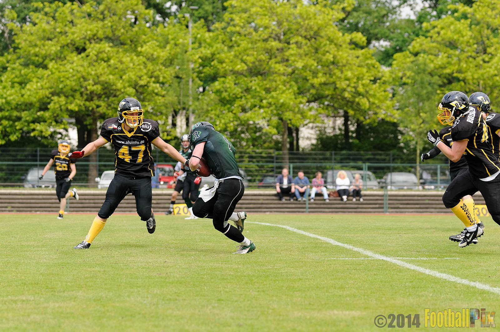 Düsseldorf Bulldozer vs. Rheine Raptors - 31.05.2014 Düsseldorf Bulldozer vs. Rheine Raptors (6:33)