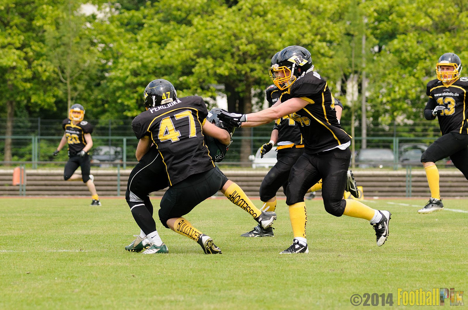 Düsseldorf Bulldozer vs. Rheine Raptors - 31.05.2014 Düsseldorf Bulldozer vs. Rheine Raptors (6:33)