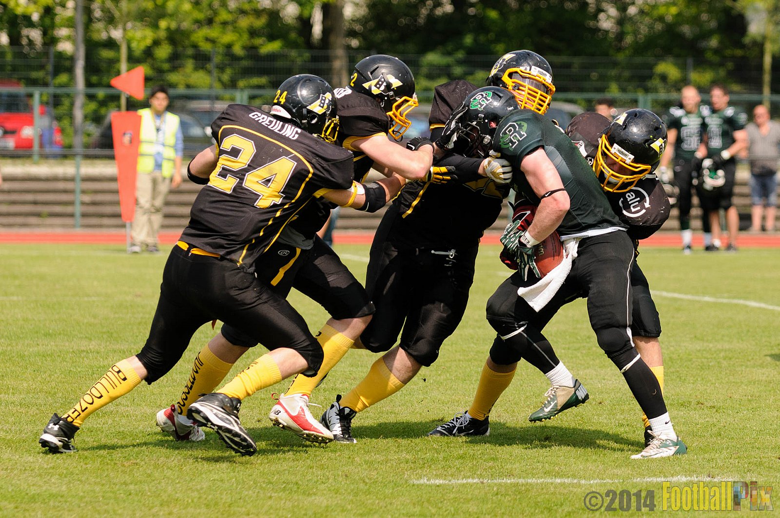 Düsseldorf Bulldozer vs. Rheine Raptors - 31.05.2014 Düsseldorf Bulldozer vs. Rheine Raptors (6:33)