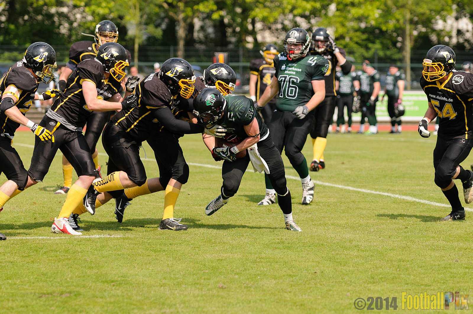 Düsseldorf Bulldozer vs. Rheine Raptors - 31.05.2014 Düsseldorf Bulldozer vs. Rheine Raptors (6:33)