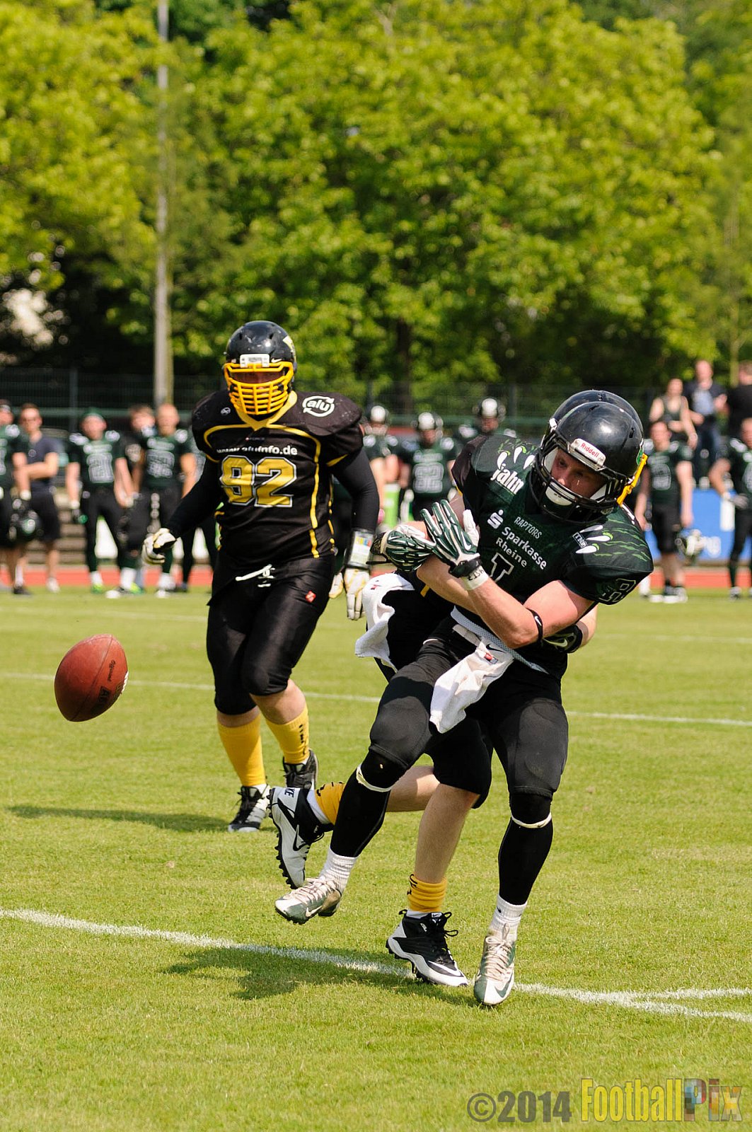 Düsseldorf Bulldozer vs. Rheine Raptors - 31.05.2014 Düsseldorf Bulldozer vs. Rheine Raptors (6:33)