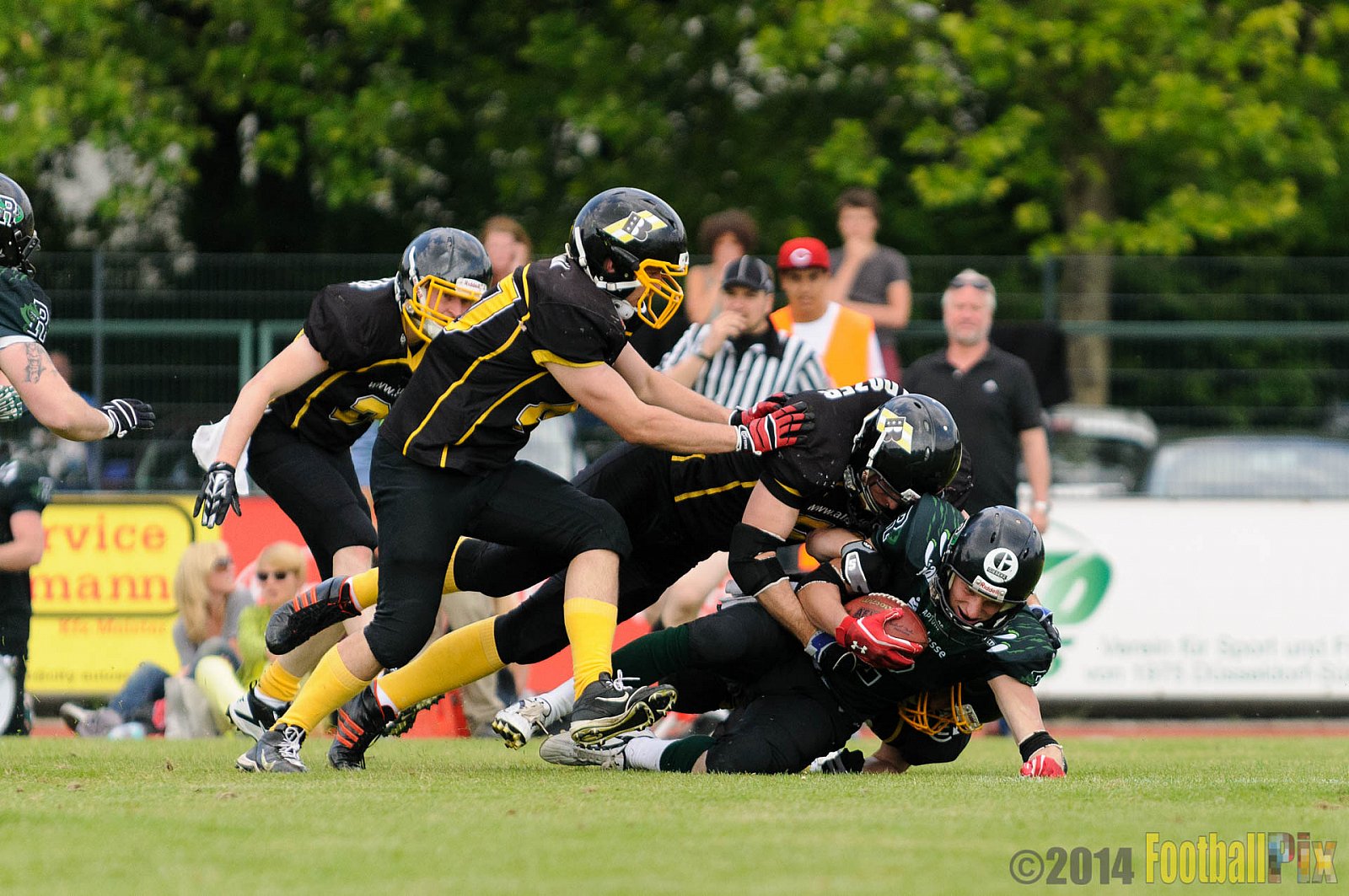 Düsseldorf Bulldozer vs. Rheine Raptors - 31.05.2014 Düsseldorf Bulldozer vs. Rheine Raptors (6:33)